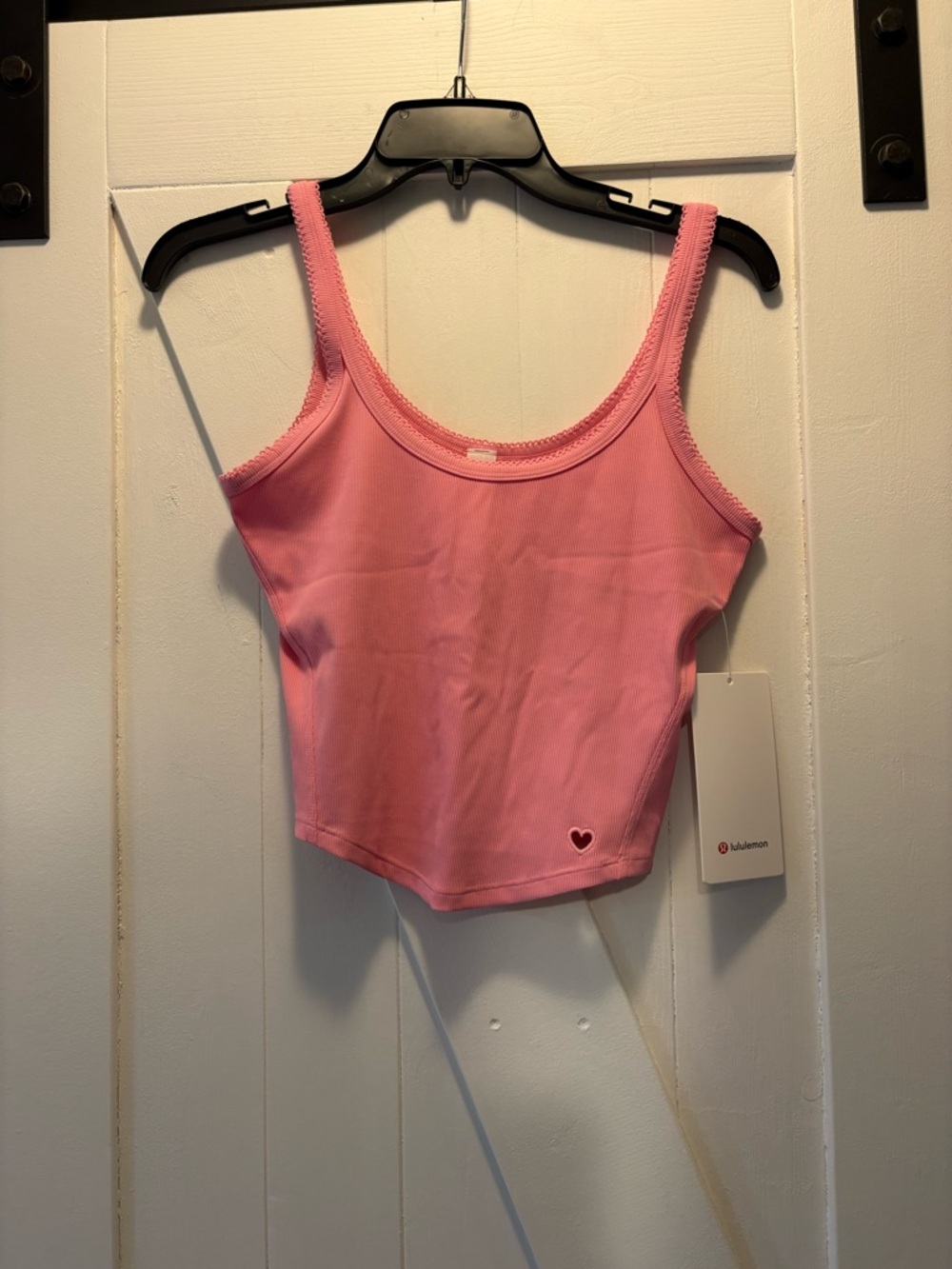 lululemon athletica Nulu Rib Cropped Tank *Heart